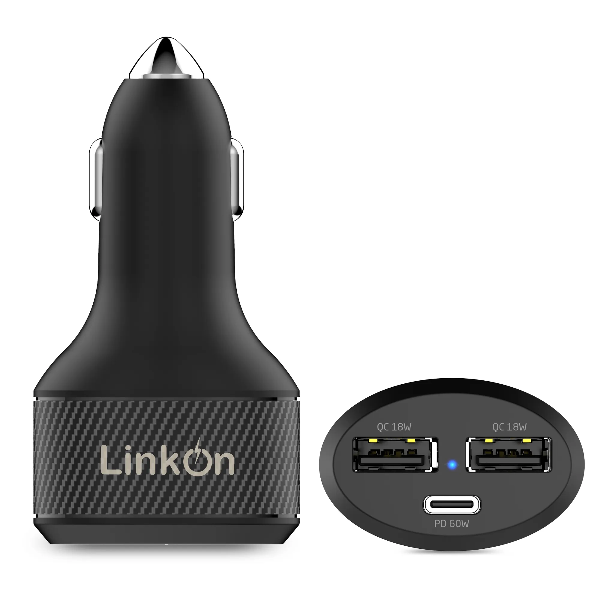 LinkOn 84W USB-C Car Charger